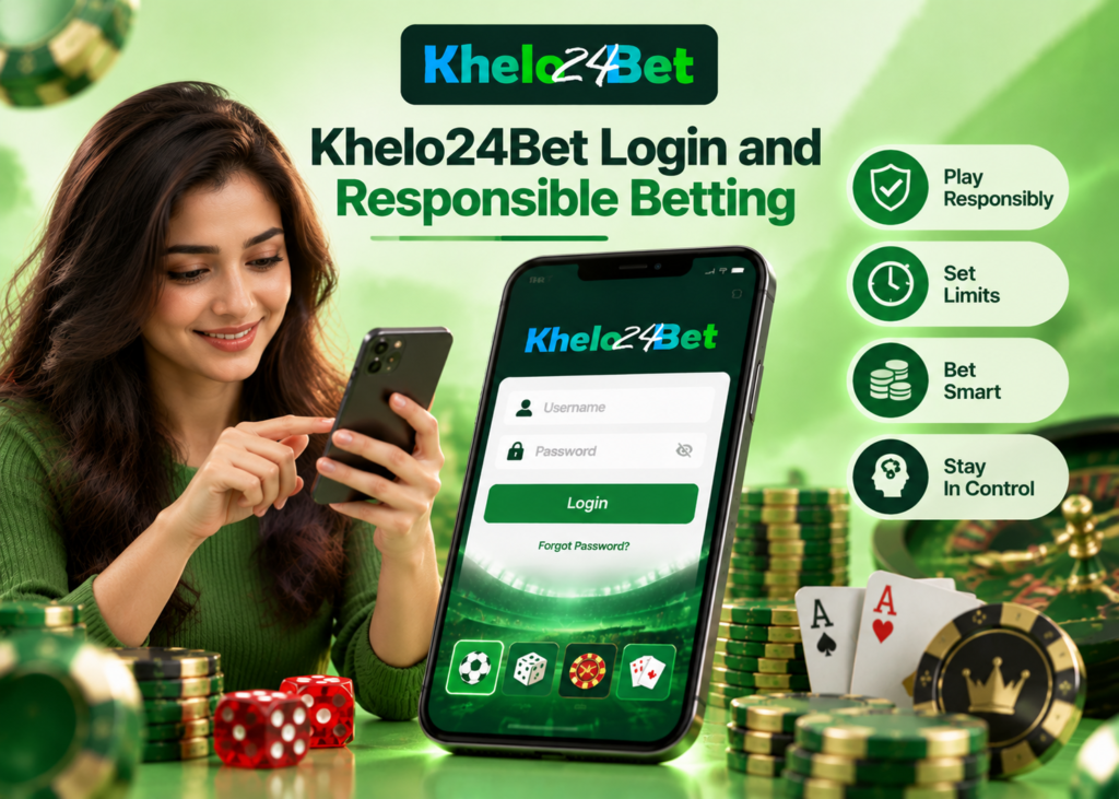 Khelo24bet login and responsible gaming