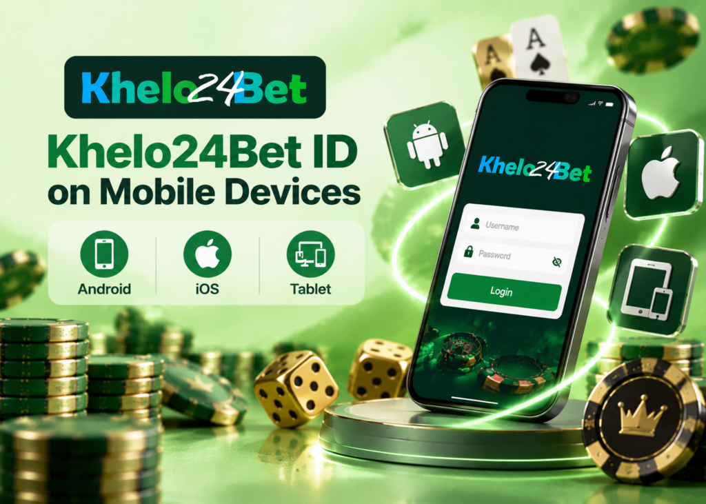 Khelo24Bet ID on Mobile Devices
